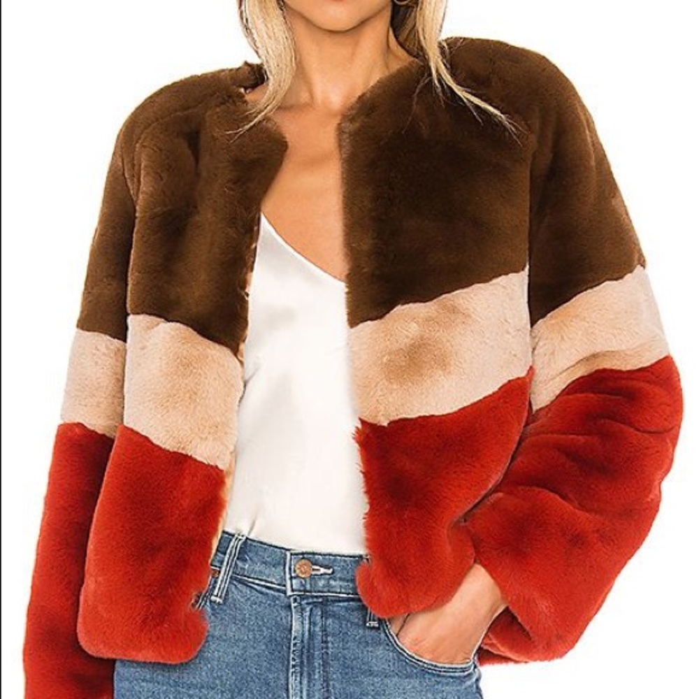NWOT APPARIS - Faux Fur Jacket